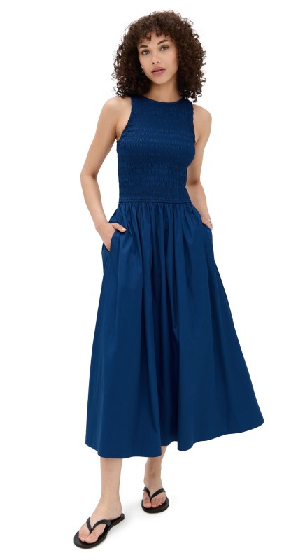 Madewell Sicily Dress Blue Moon