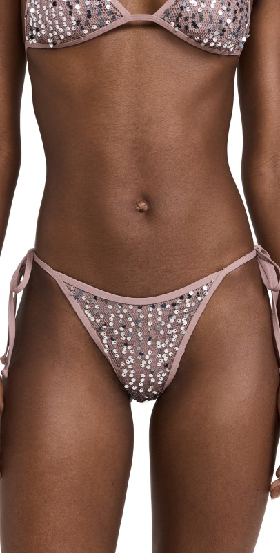 LSPACE Levy Bikini Bottoms Smokey Quartz
