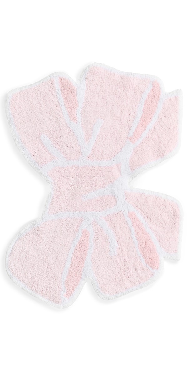LoveShackFancy Bath Rug Petal Pink