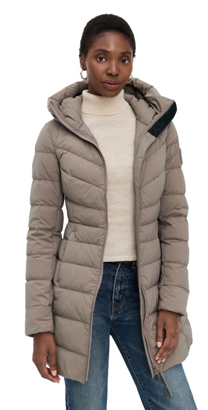 Canada Goose Clair Coat Taupe Grey