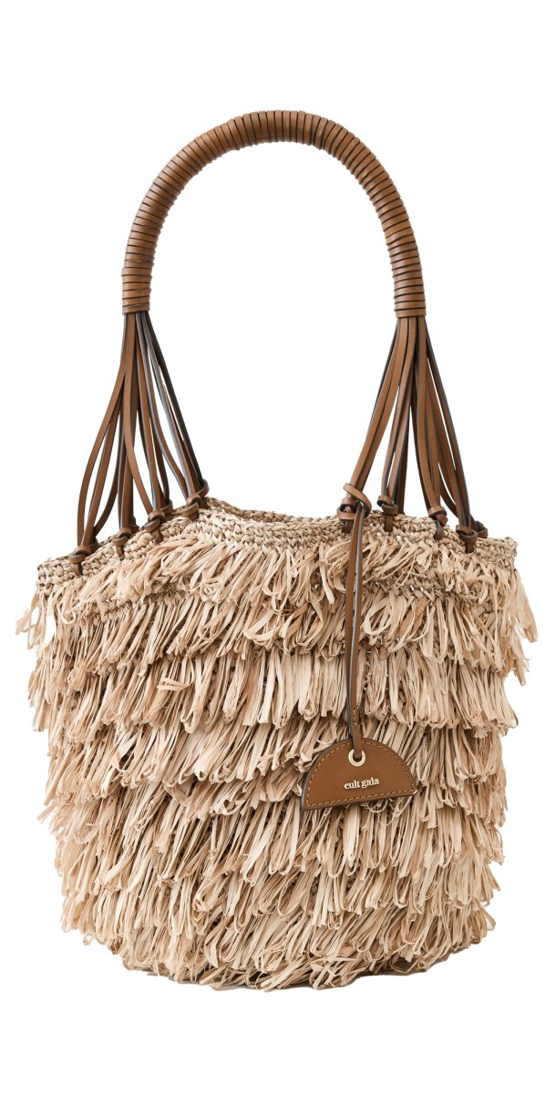 Cult Gaia Miladia Shoulder Toasted Natural