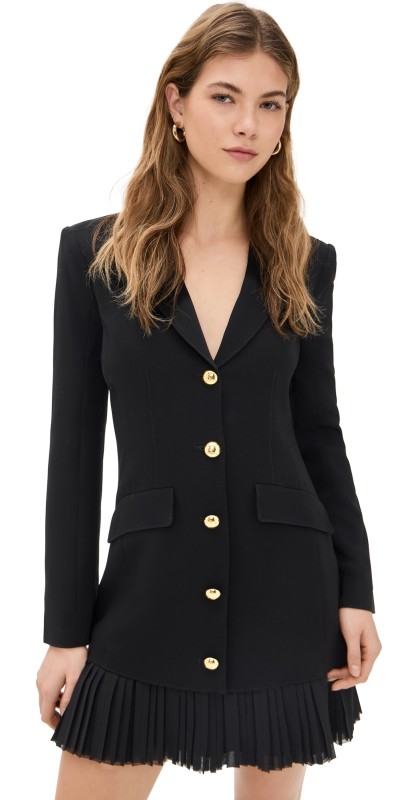 Cinq à Sept Long Sleeve Regan Dress Black