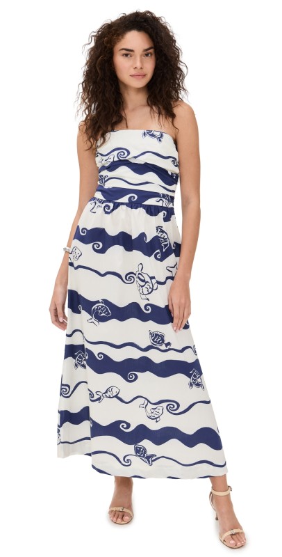 Dress To Cropped Dress Painted Print