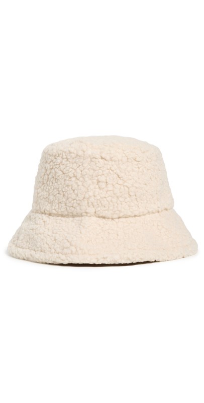 Hat Attack Sherpa Reversible Bucket Hat Natural