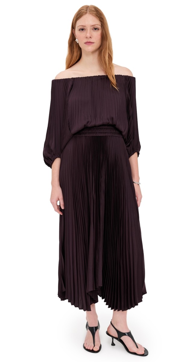 A. L.C. Sienna Dress Deep Plum