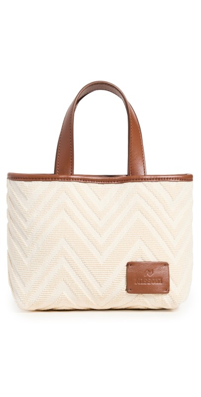 Missoni Small Tote Canvas Ivory