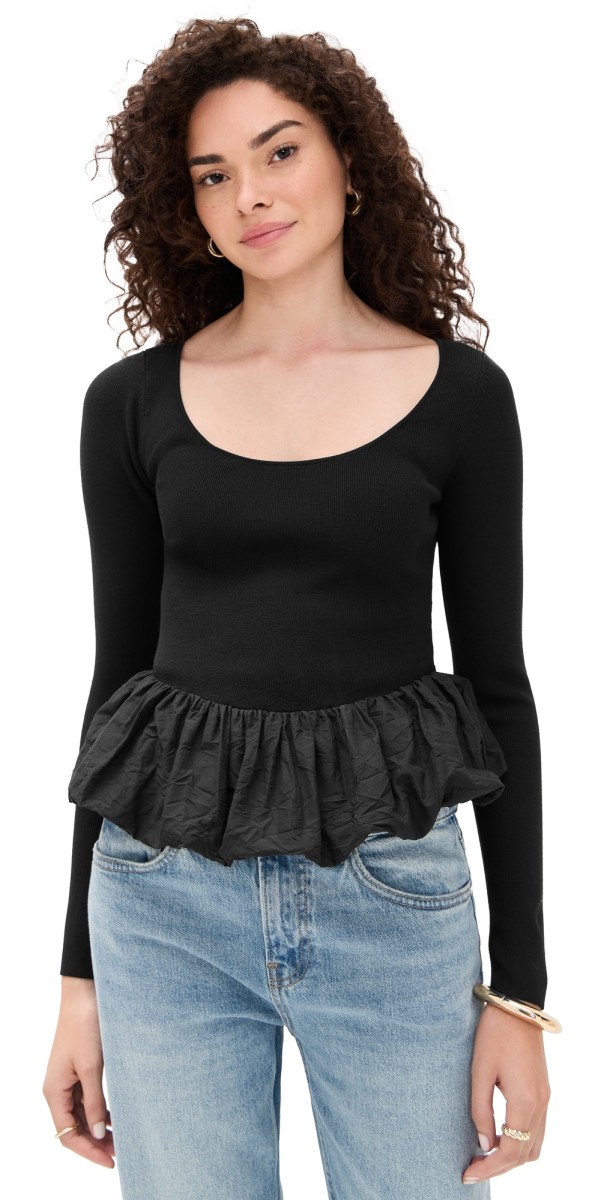 RAILS Tillie Top Black