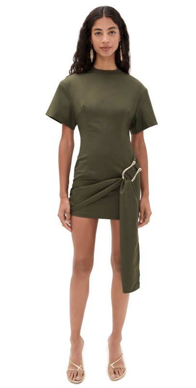 Lioness Martini Mini Dress Olive