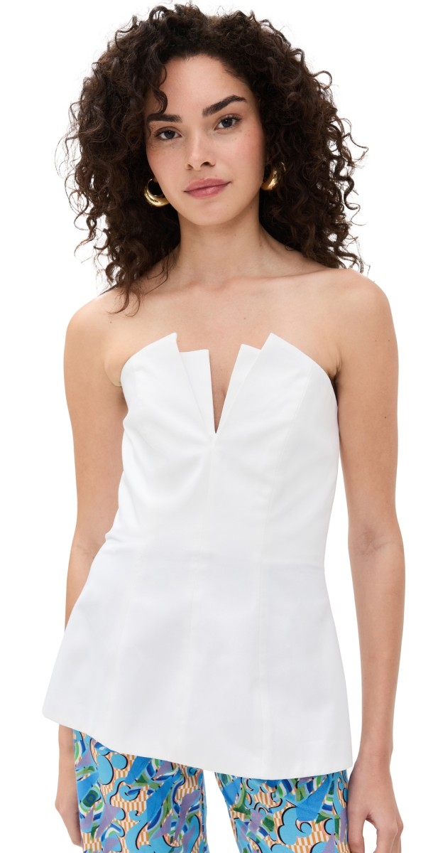 De Loreta Corozo Top White