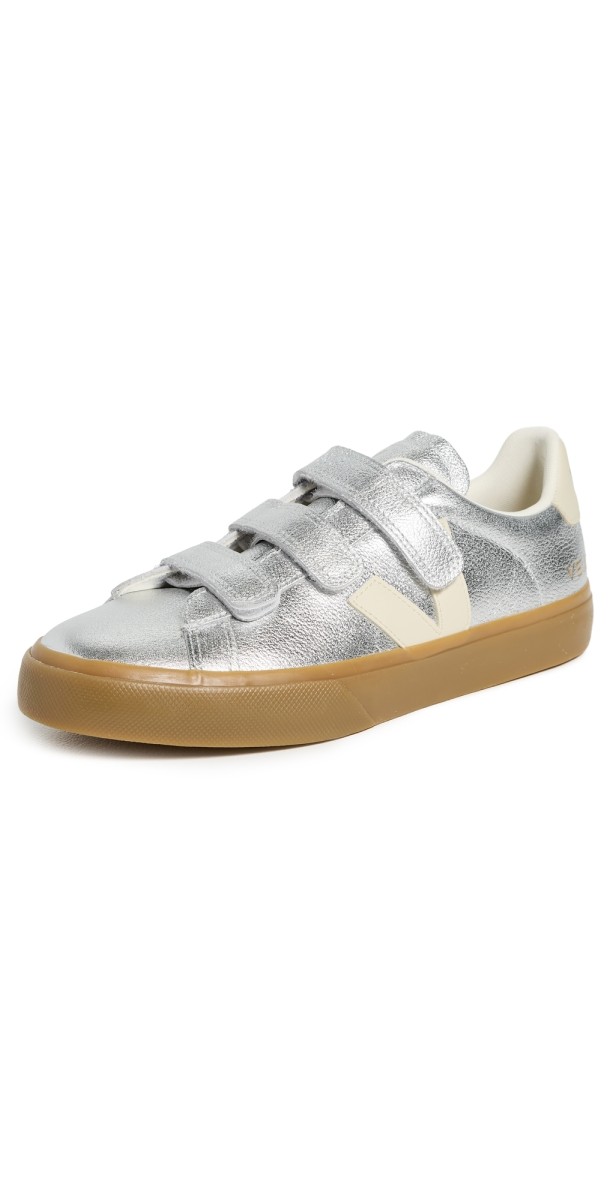 Veja Recife Logo Sneakers SILVER_PIERRE