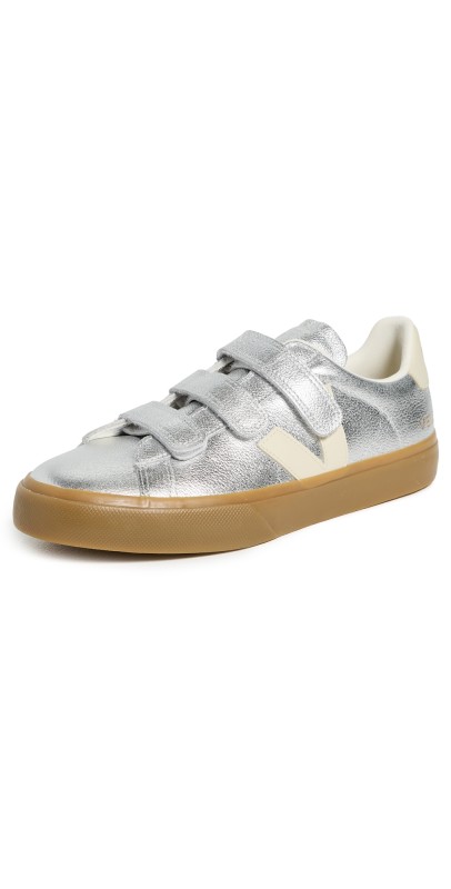 Veja Recife Logo Sneakers SILVER_PIERRE