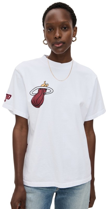 DANNIJOPRO Miami Heat Team Tee White