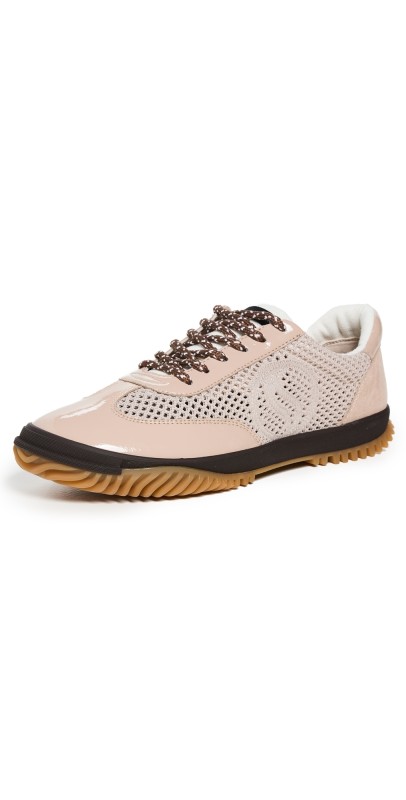 Stella McCartney S-Wave Sport Mesh Sneakers Pink Beige