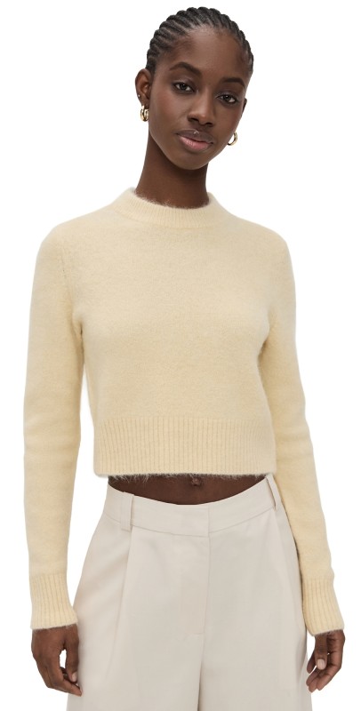 Pistola Denim Sara Alpaca Sweater Soft Yellow