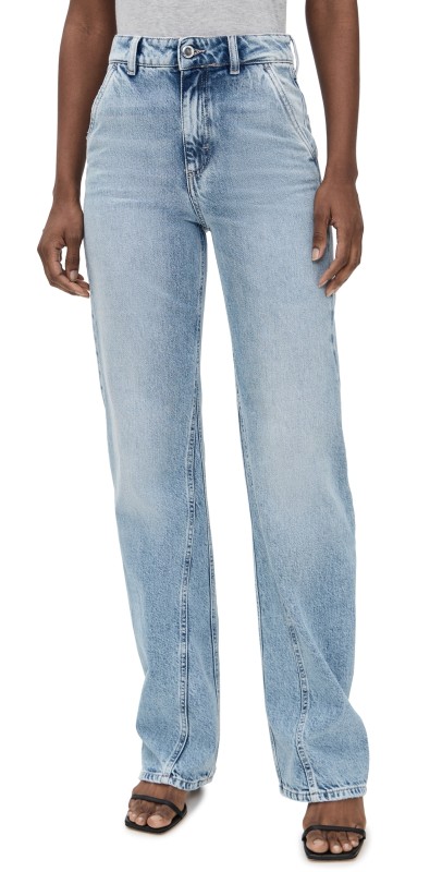 ICON DENIM LA Annie Straight Leg Jeans Sky