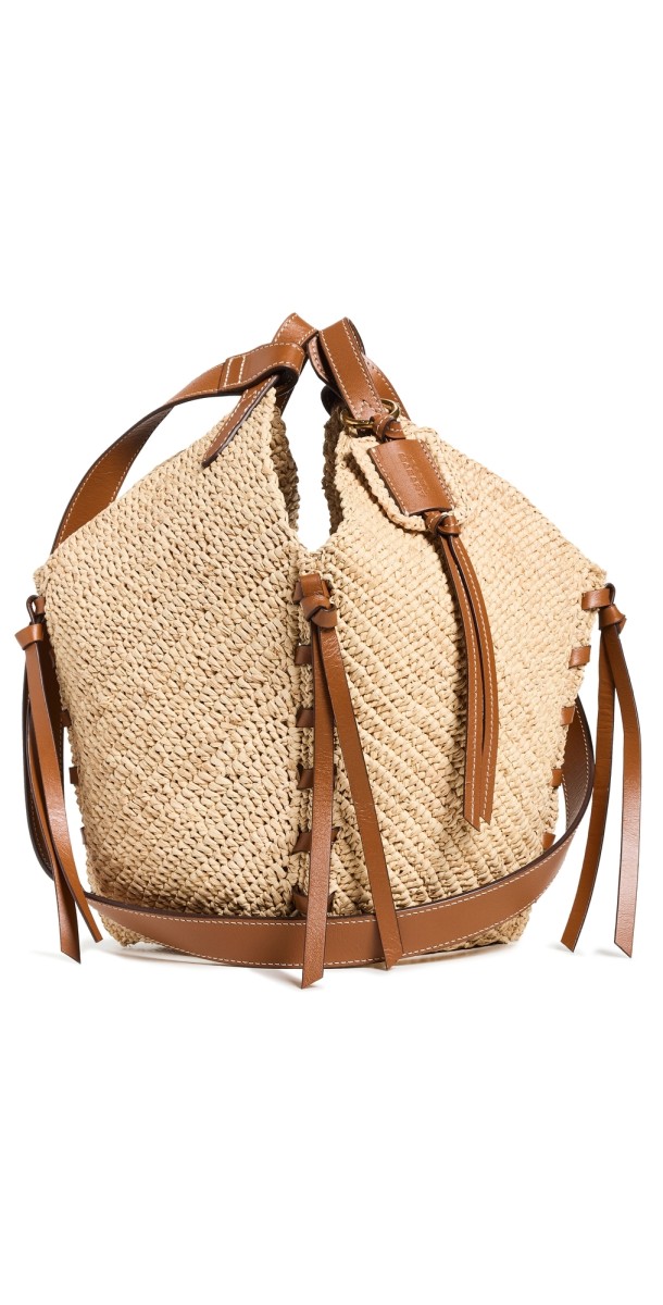 Isabel Marant Tampa Mini Bag Natural/Cognac