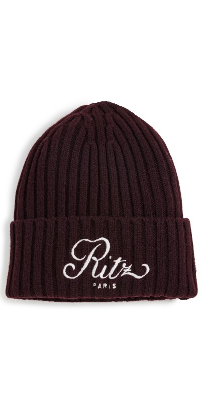 FRAME FRAME x Ritz Paris Cashmere Beanie Off Whit