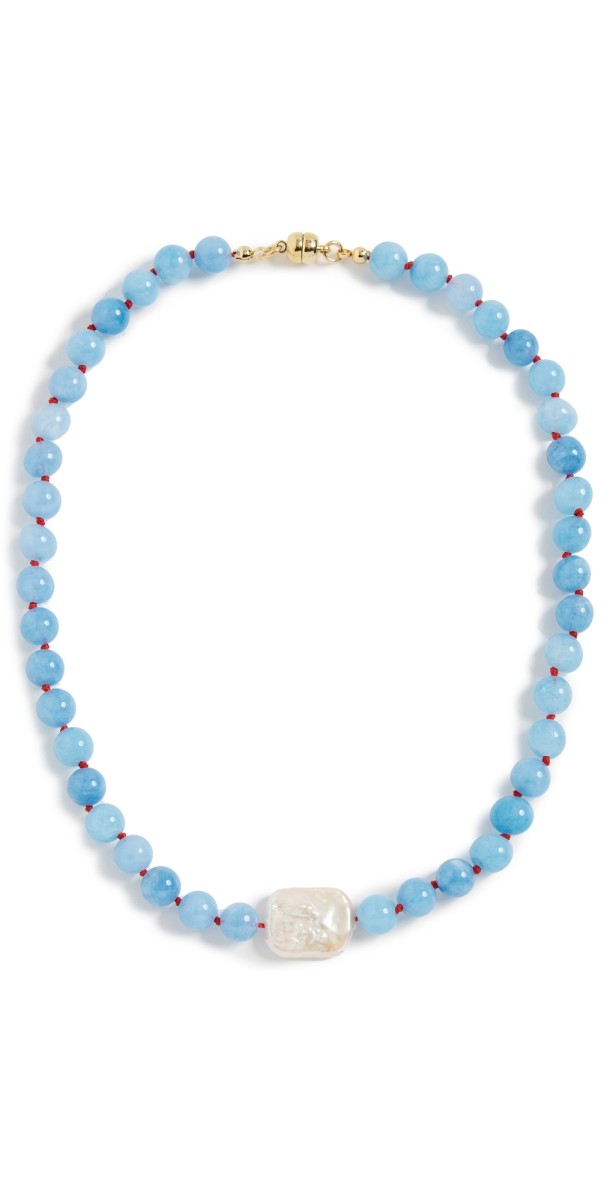 Luv Aj The San Sebastian Pearl Necklace Blu