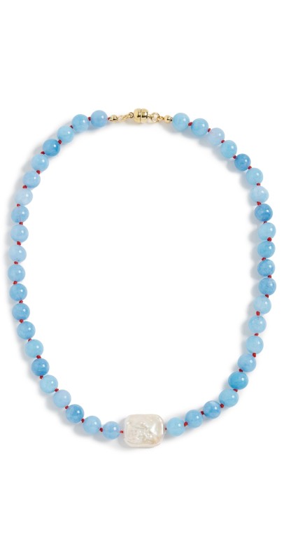 Luv Aj The San Sebastian Pearl Necklace Blu