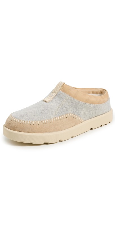 Sorel Byways Mules Bleached Ceramic/Ceramic