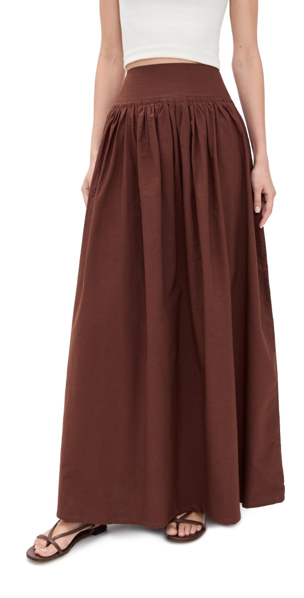 Mie Tanna Skirt Brown