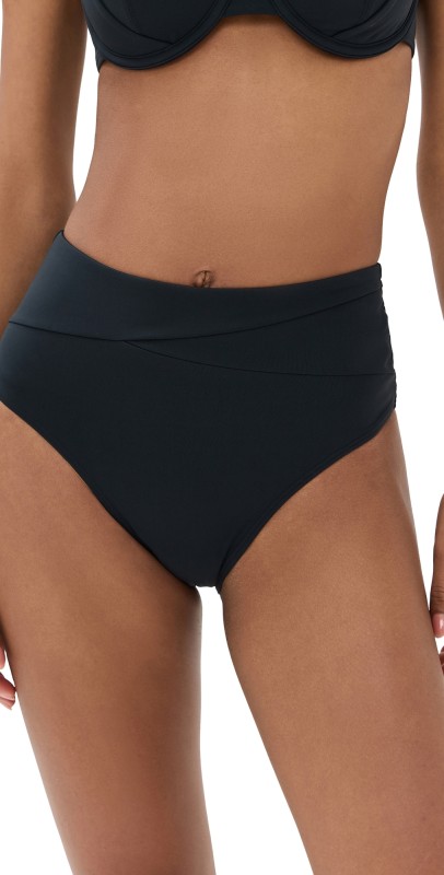 STAUD Coast Bikini Bottoms Black
