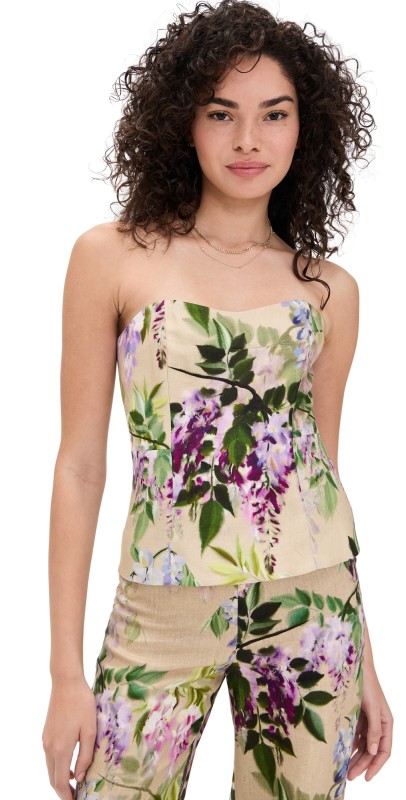 Cara Cara Agnes Top Wisteria Ginger Root