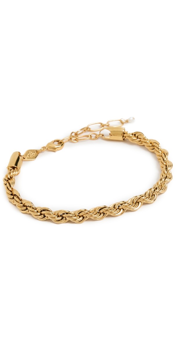 Anni Lu Golden Rope Bracelet Gold