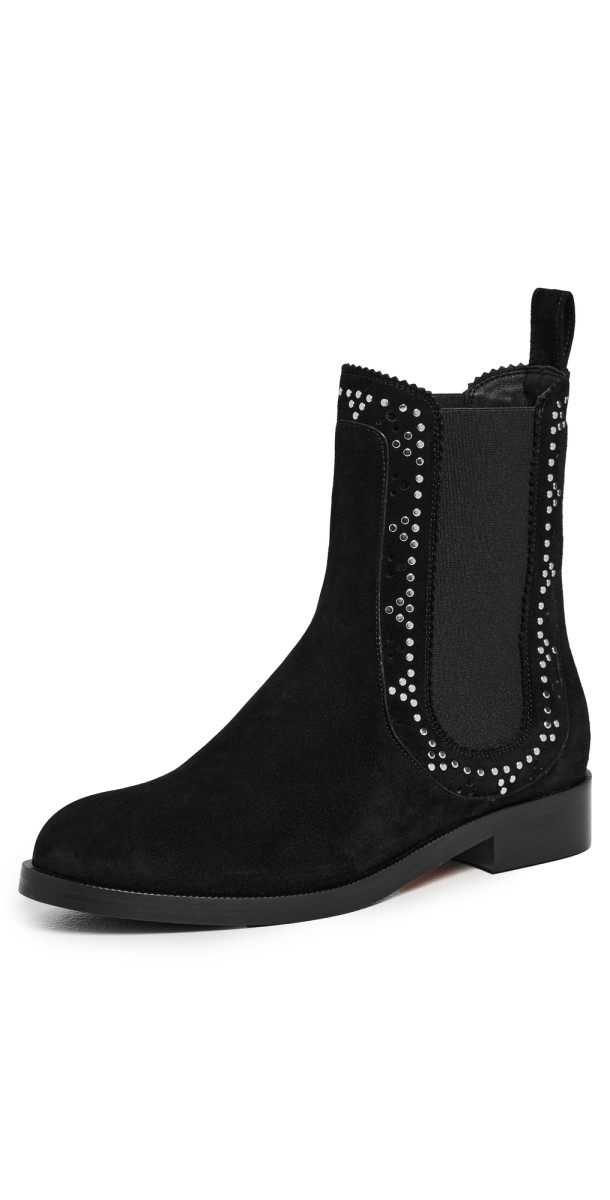 Aquazzura Skye Booties 20mm Black