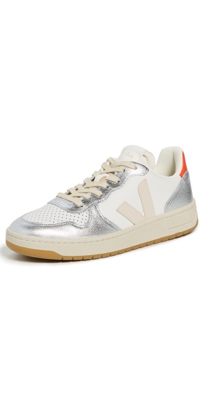 Veja V-10 Sneakers White/Pierre/Silver