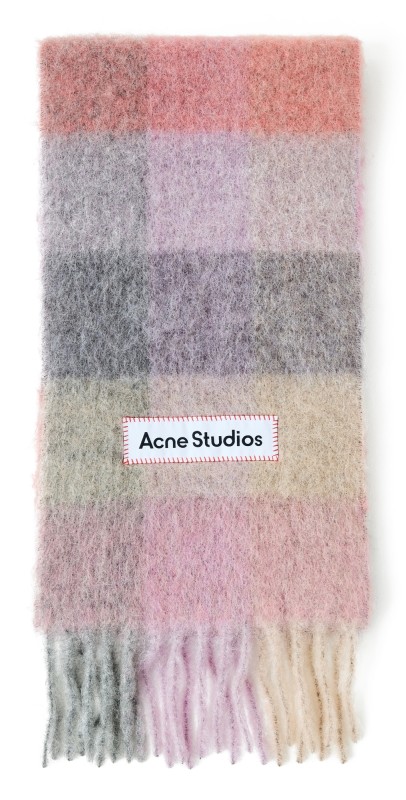 Acne Studios Vally Scarf Fuchsia/Lilac/Pink