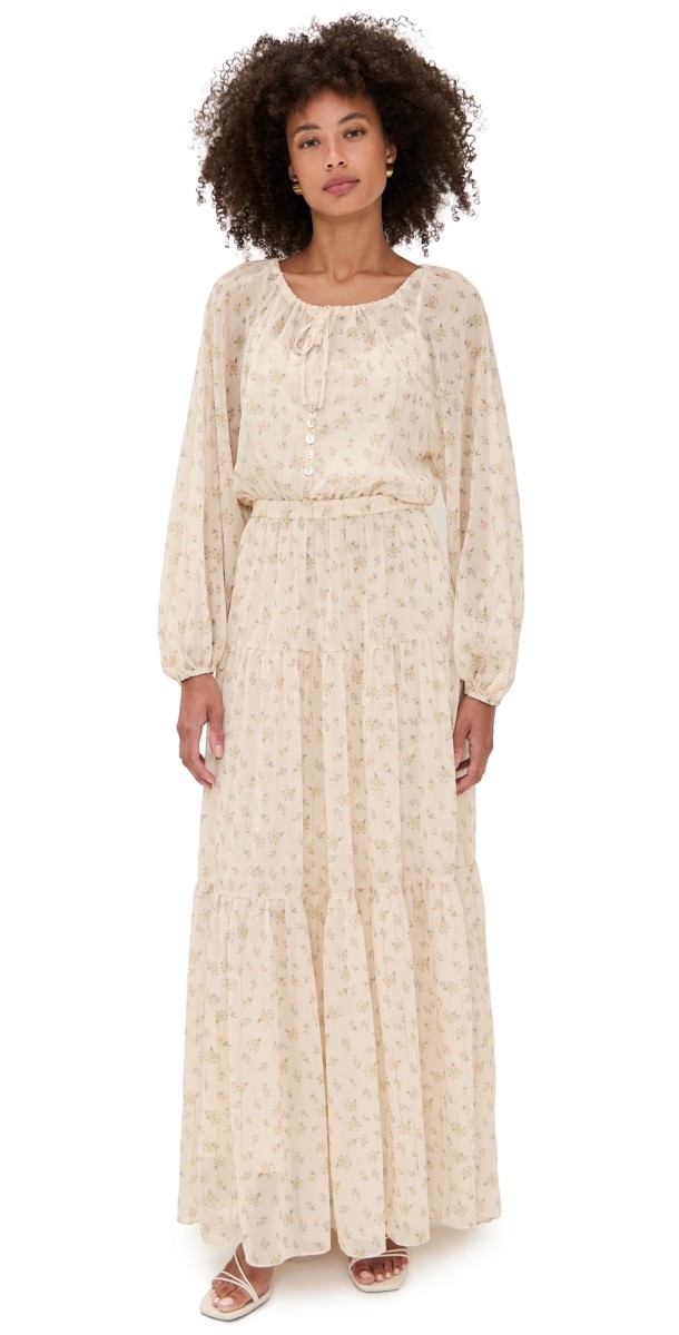 Reformation Becca Dress Ditsy