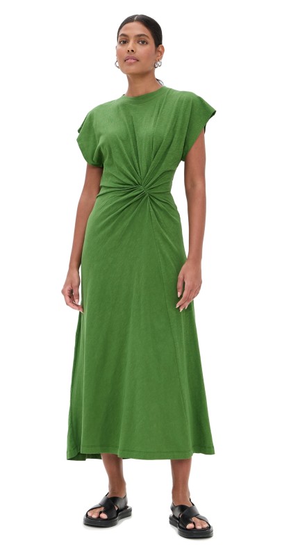 Apiece Apart Volta Twist Dress Jardin