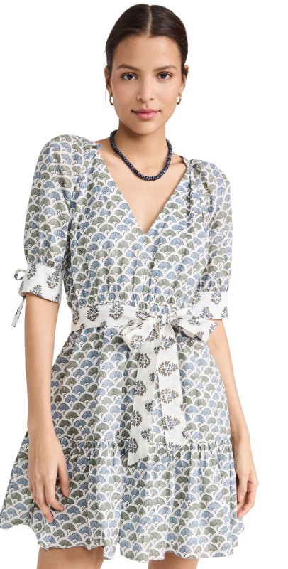 Marea Grace Shortie Dress White Multi