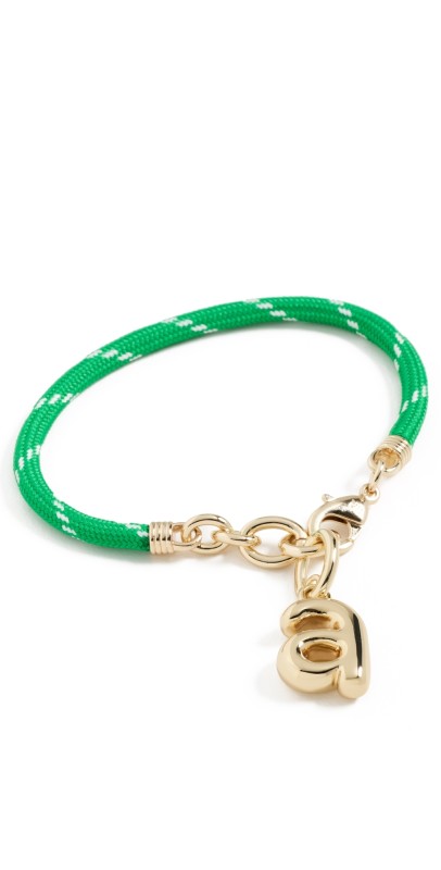 Roxanne Assoulin The Cord Bracelet Green-A