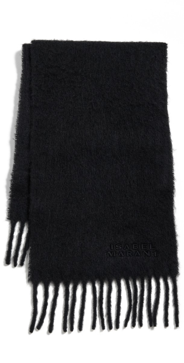 Isabel Marant Firny Scarf Black