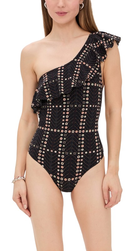 Isabel Marant Sicilya One Piece Faded Black