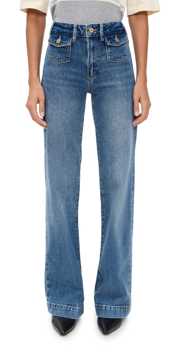 PAIGE Leenah Jeans with Mini Patch Pockets Coventry
