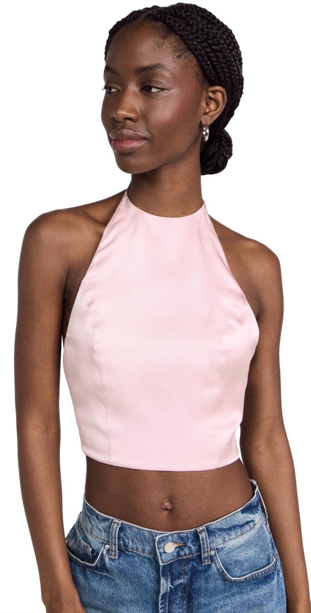 ANINE BING Leslie Top Purple