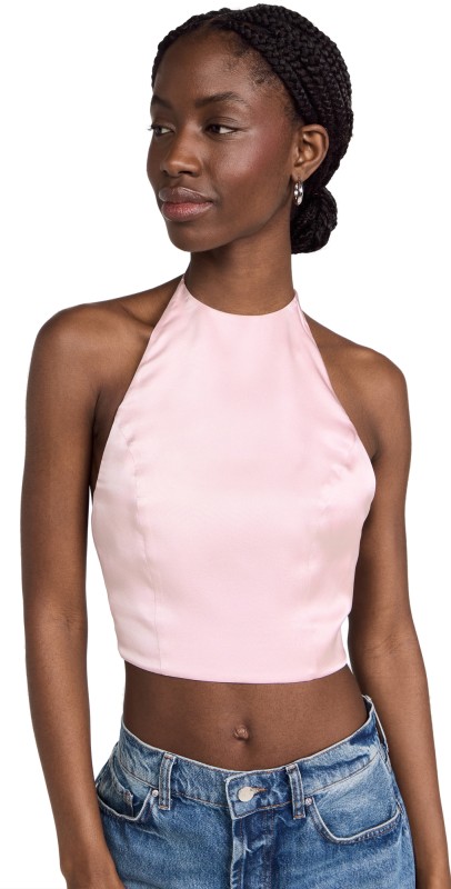 ANINE BING Leslie Top Purple