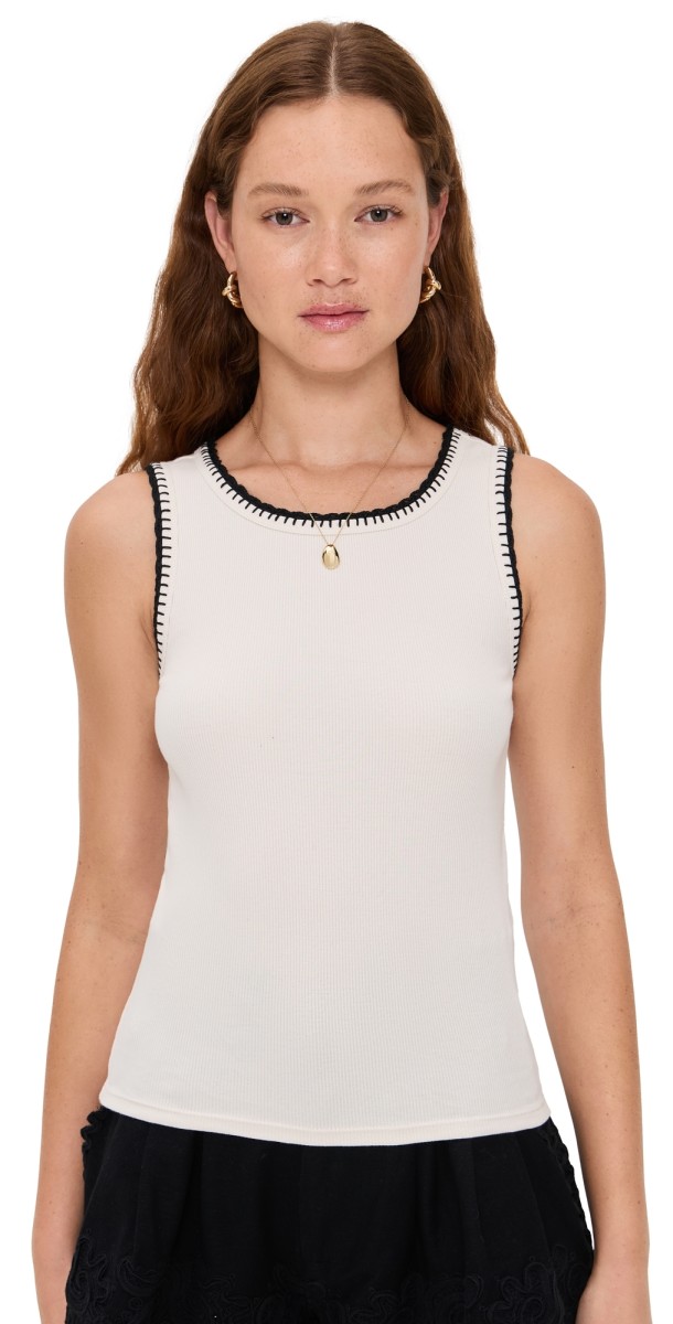 Z Supply Social Tank Crystal