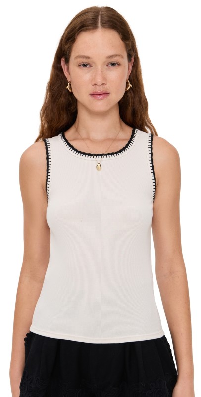 Z Supply Social Tank Crystal