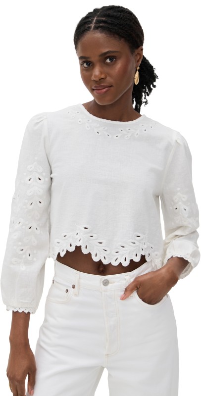 Z Supply Ambroise Top White