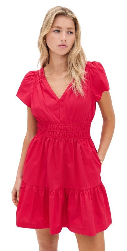 Marea Anna Dress Poppy Red