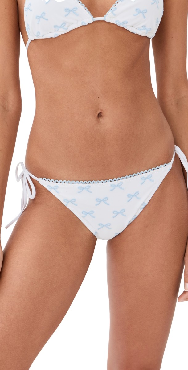 Solid & Striped Solid & Striped x The Summer I Turned Pretty The Iris Bottom Embroidered Bows