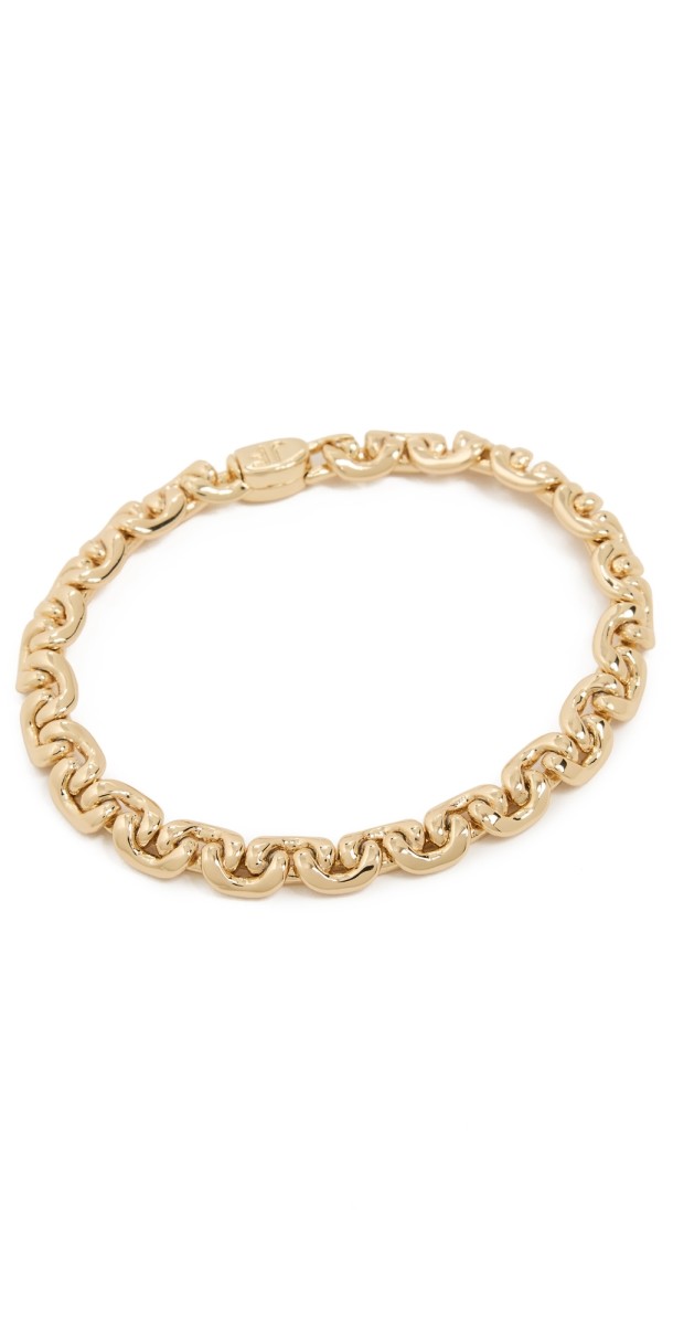Jennifer Fisher Soho Flex Bracelet Yellow Gold