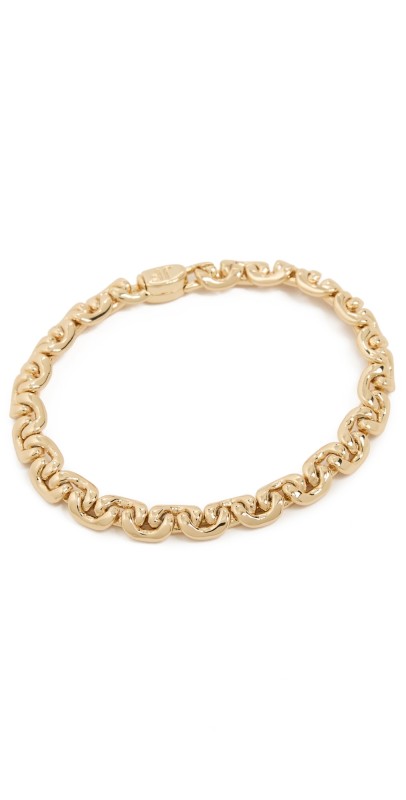 Jennifer Fisher Soho Flex Bracelet Yellow Gold