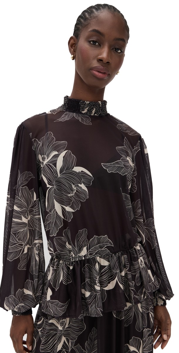 Dress To Floral Tunic Flora Print