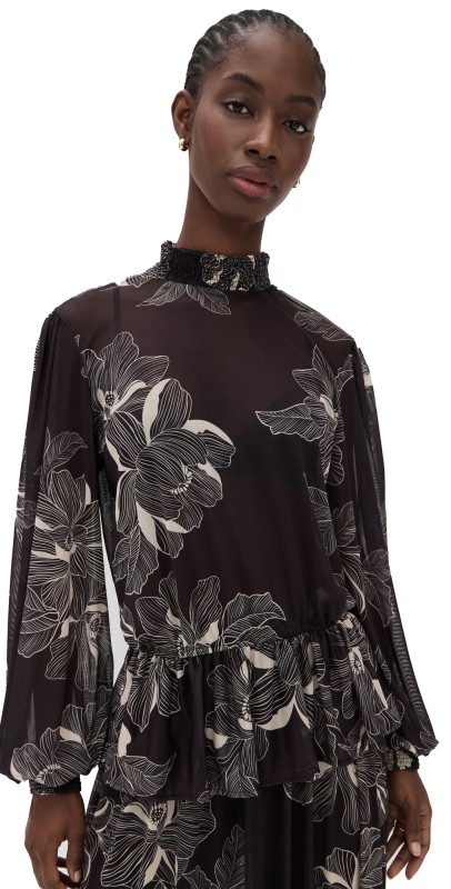 Dress To Floral Tunic Flora Print
