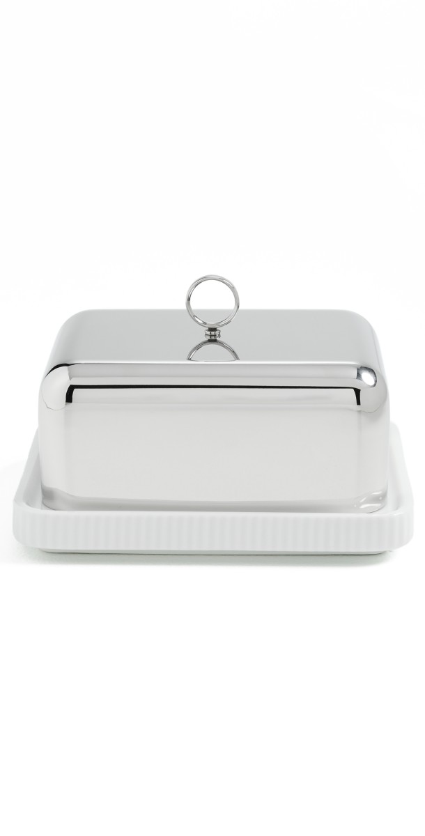 Georg Jensen Bernadotte Butter Dish Silver